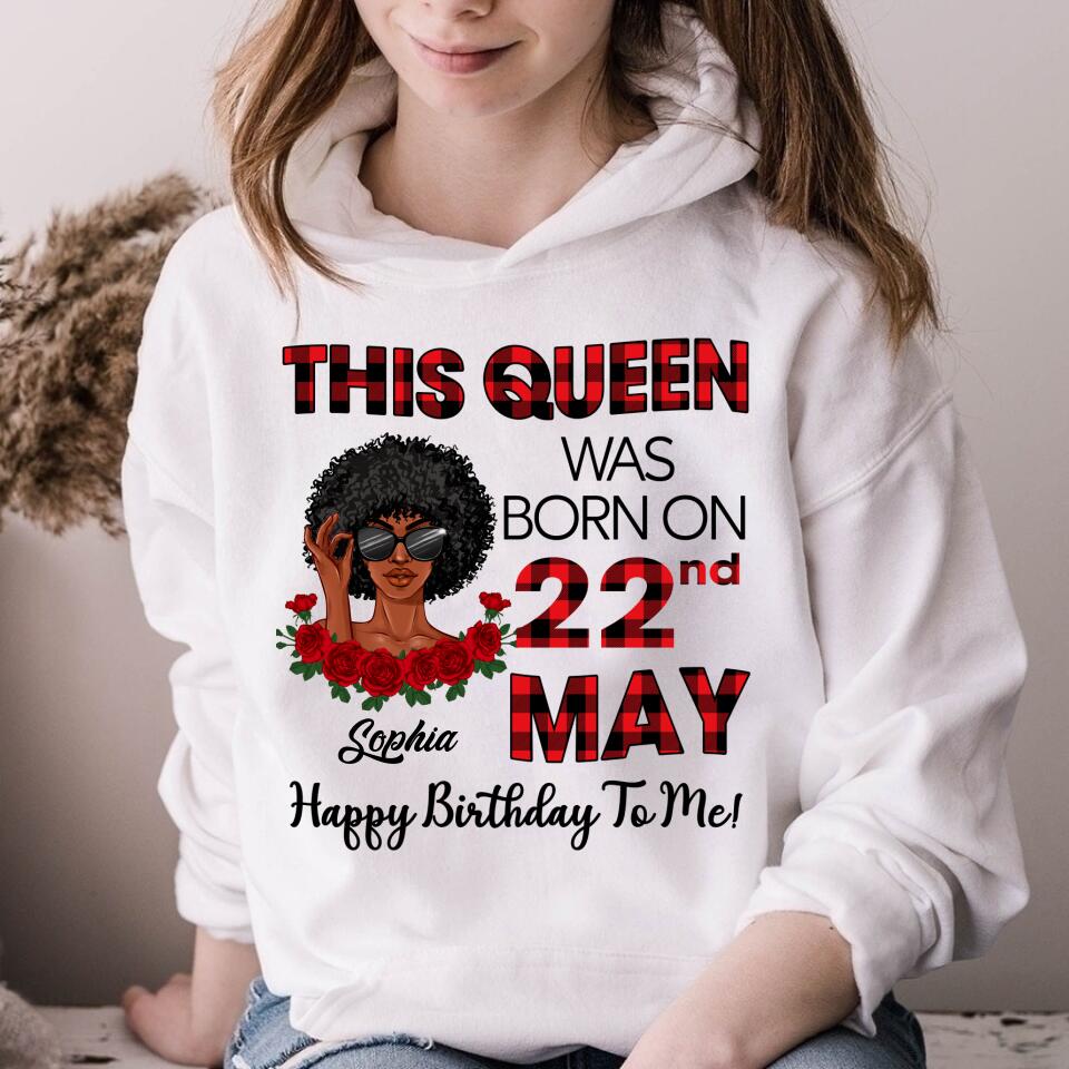 May Birthday Shirt, Custom Birthday Shirt, Queens Born In May, May Birthday Gifts, May shirts for Woman