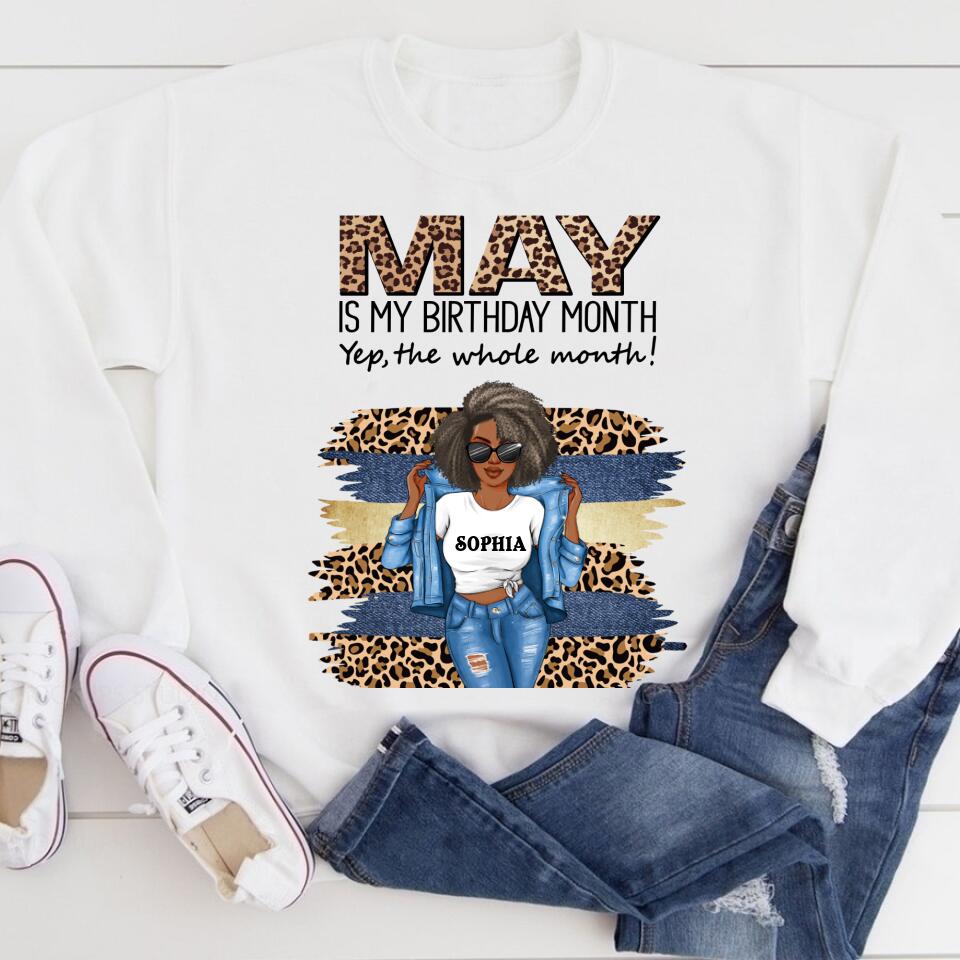 May Birthday Shirt, Custom Birthday Shirt, Queens Born In May, May Birthday Gifts, May shirts for Woman