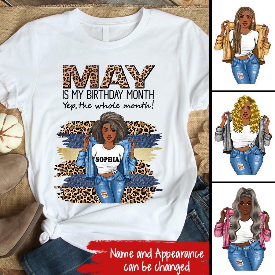 May Birthday Shirt, Custom Birthday Shirt, Queens Born In May, May Birthday Gifts, May shirts for Woman