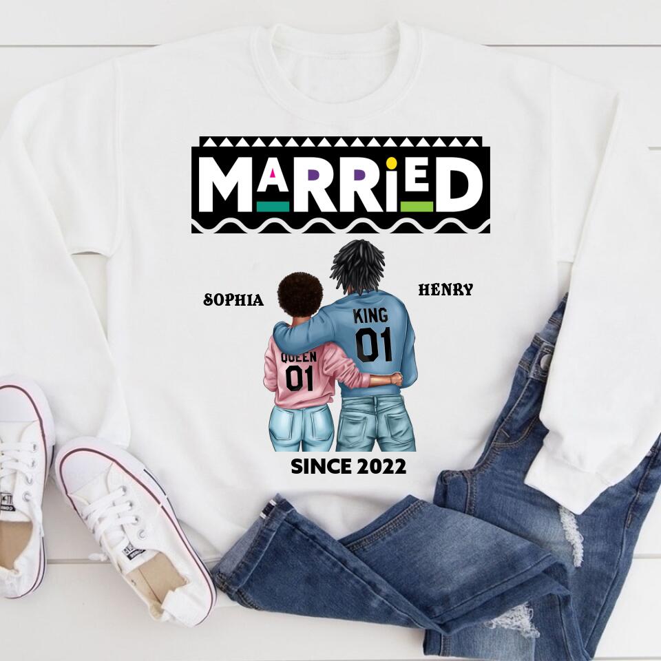 Married For Life Husband And Wife Shirt