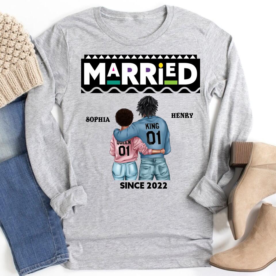 Married For Life Husband And Wife Shirt