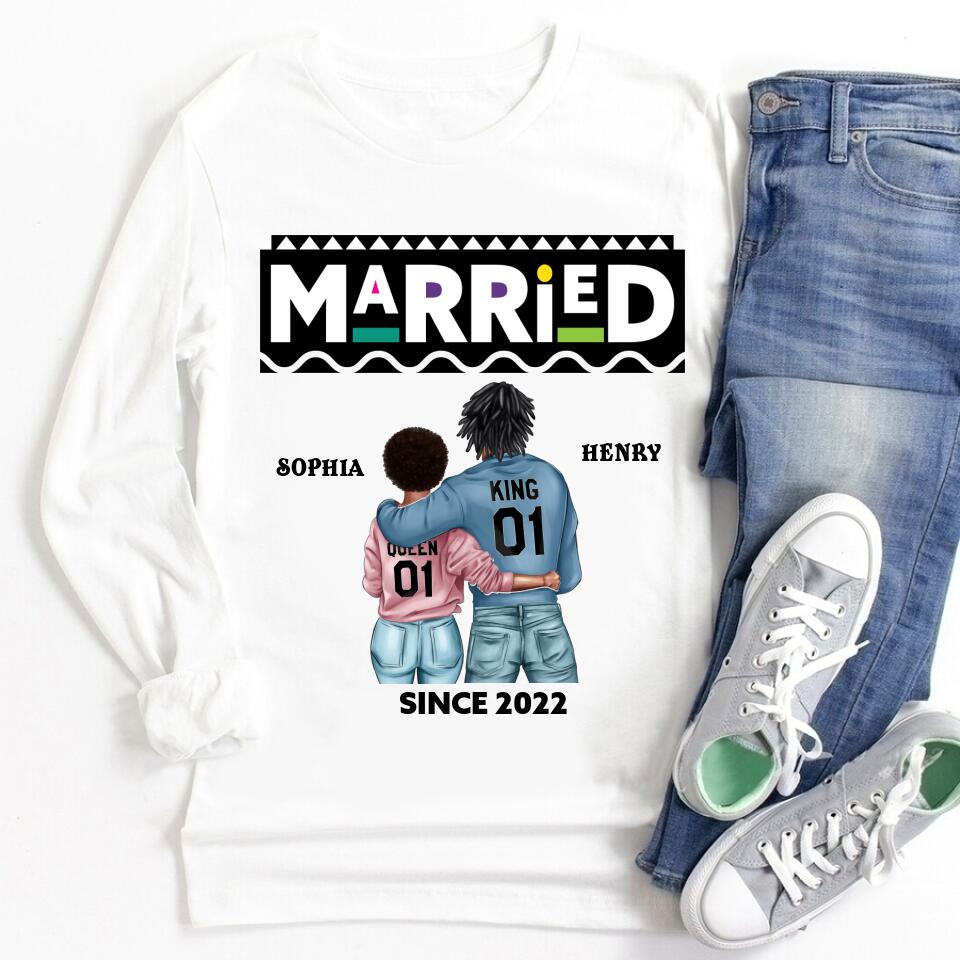 Married For Life Husband And Wife Shirt