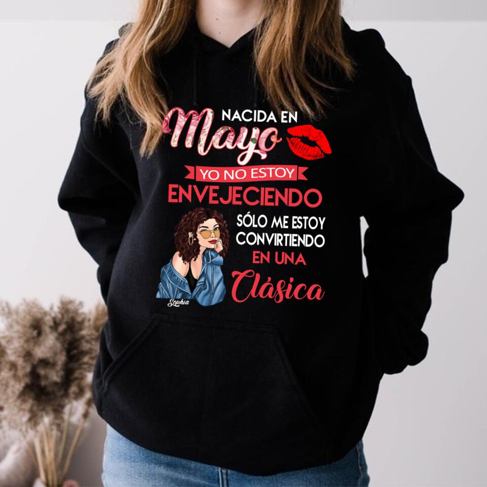Camisa De Cumpleaños De Mayo, Camisa De Cumpleaños Personalizada, Reinas Nacidas En Mayo, Regalos De Cumpleaños De Mayo, Camisas De Mayo Para Mujeres