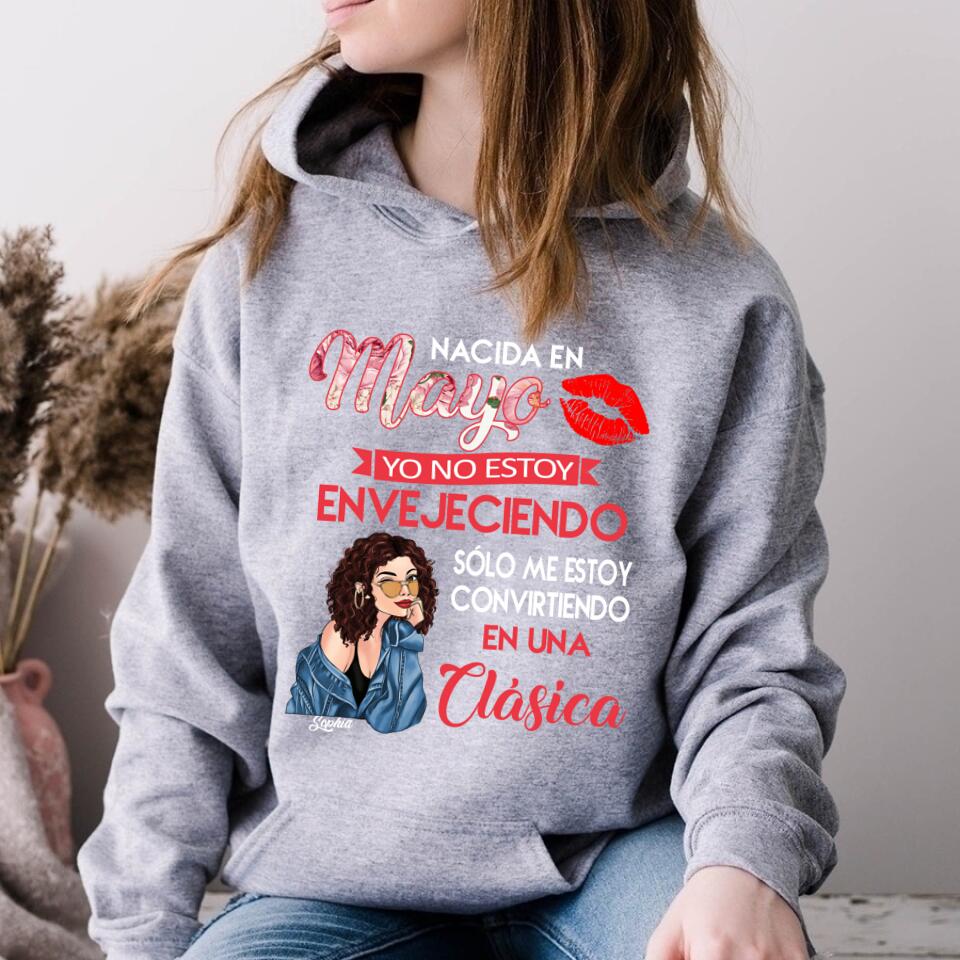 Camisa De Cumpleaños De Mayo, Camisa De Cumpleaños Personalizada, Reinas Nacidas En Mayo, Regalos De Cumpleaños De Mayo, Camisas De Mayo Para Mujeres