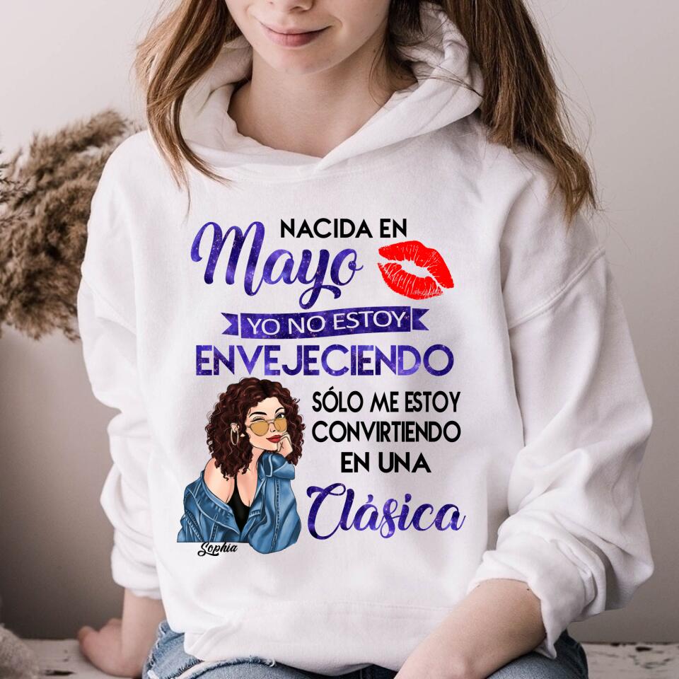 Camisa De Cumpleaños De Mayo, Camisa De Cumpleaños Personalizada, Reinas Nacidas En Mayo, Regalos De Cumpleaños De Mayo, Camisas De Mayo Para Mujeres