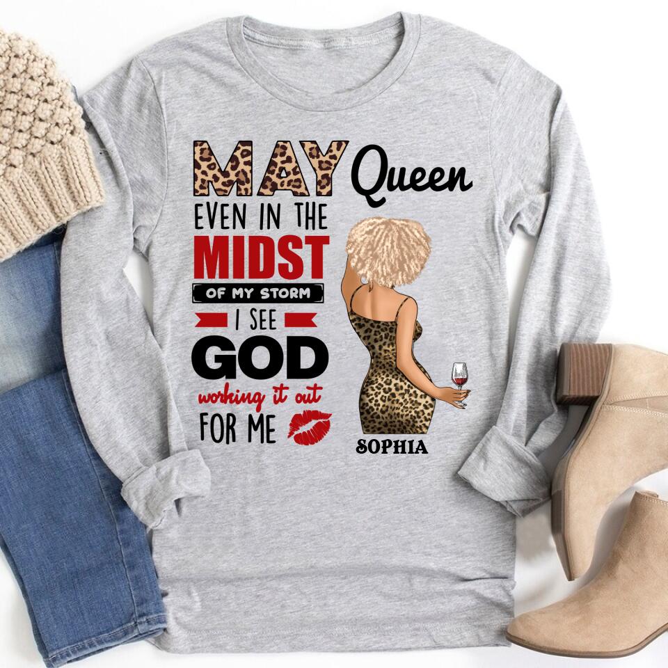 May Birthday Shirt, Custom Birthday Shirt, Queens Born In May, May Birthday Gifts, May Shirts For Woman