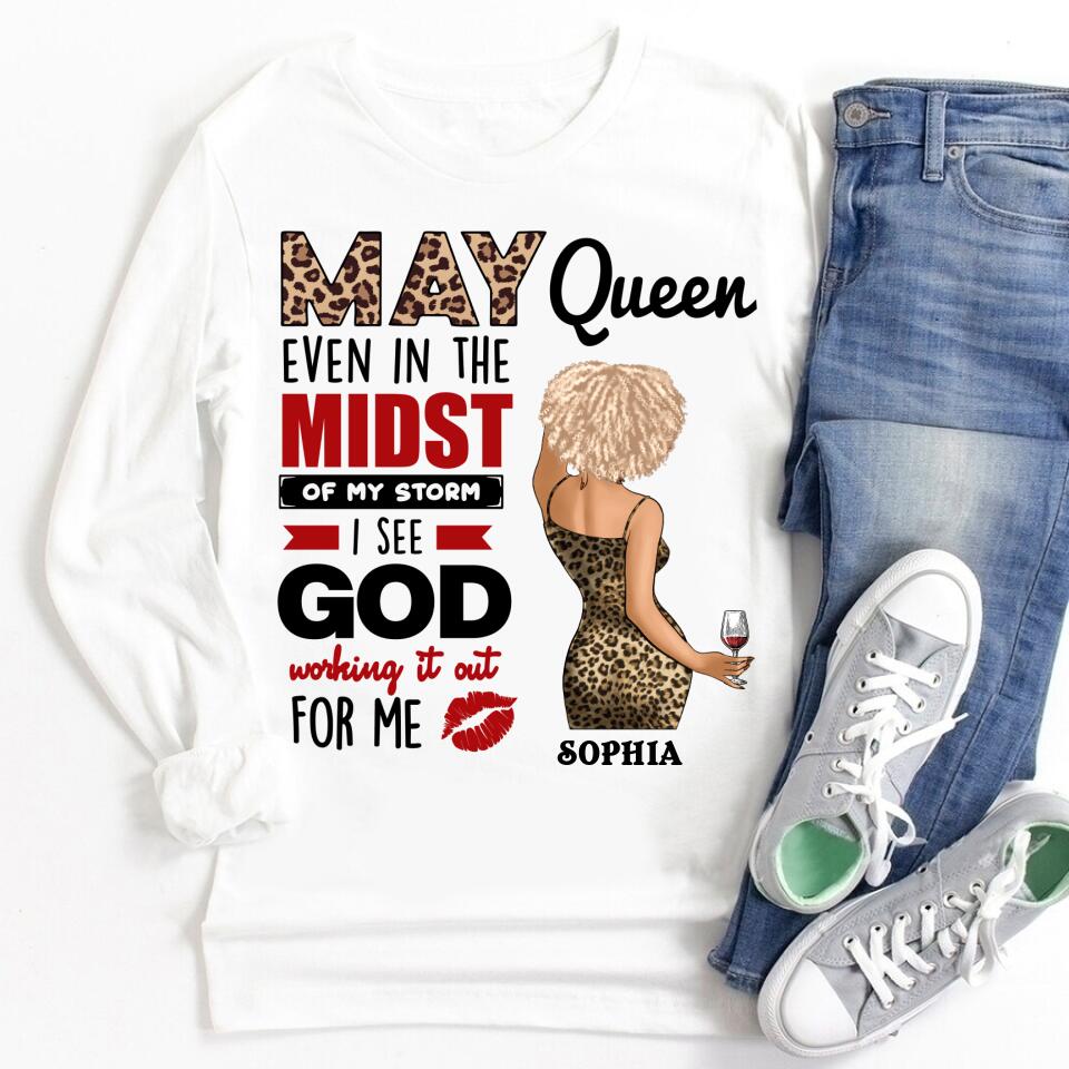May Birthday Shirt, Custom Birthday Shirt, Queens Born In May, May Birthday Gifts, May Shirts For Woman