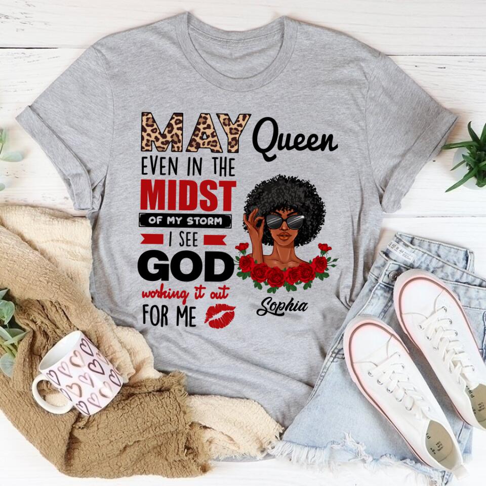 May Birthday Shirt, Custom Birthday Shirt, Queens Born In May, May Birthday Gifts, May Shirts For Woman