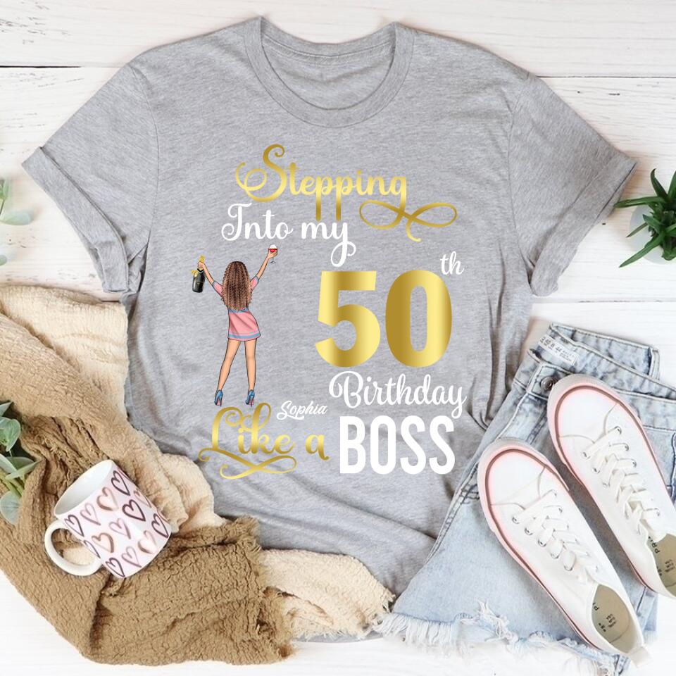 50th Birthday Shirts, Custom Birthday Shirts, Turning 50 Shirt, Gifts For Women Turning 50, 50 And Fabulous Shirt, 1972 Shirt, 50th Birthday Shirts For Her
