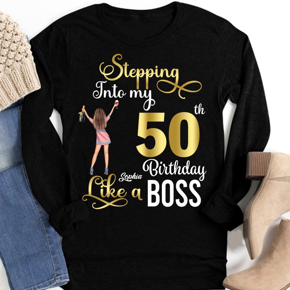 50th Birthday Shirts, Custom Birthday Shirts, Turning 50 Shirt, Gifts For Women Turning 50, 50 And Fabulous Shirt, 1972 Shirt, 50th Birthday Shirts For Her