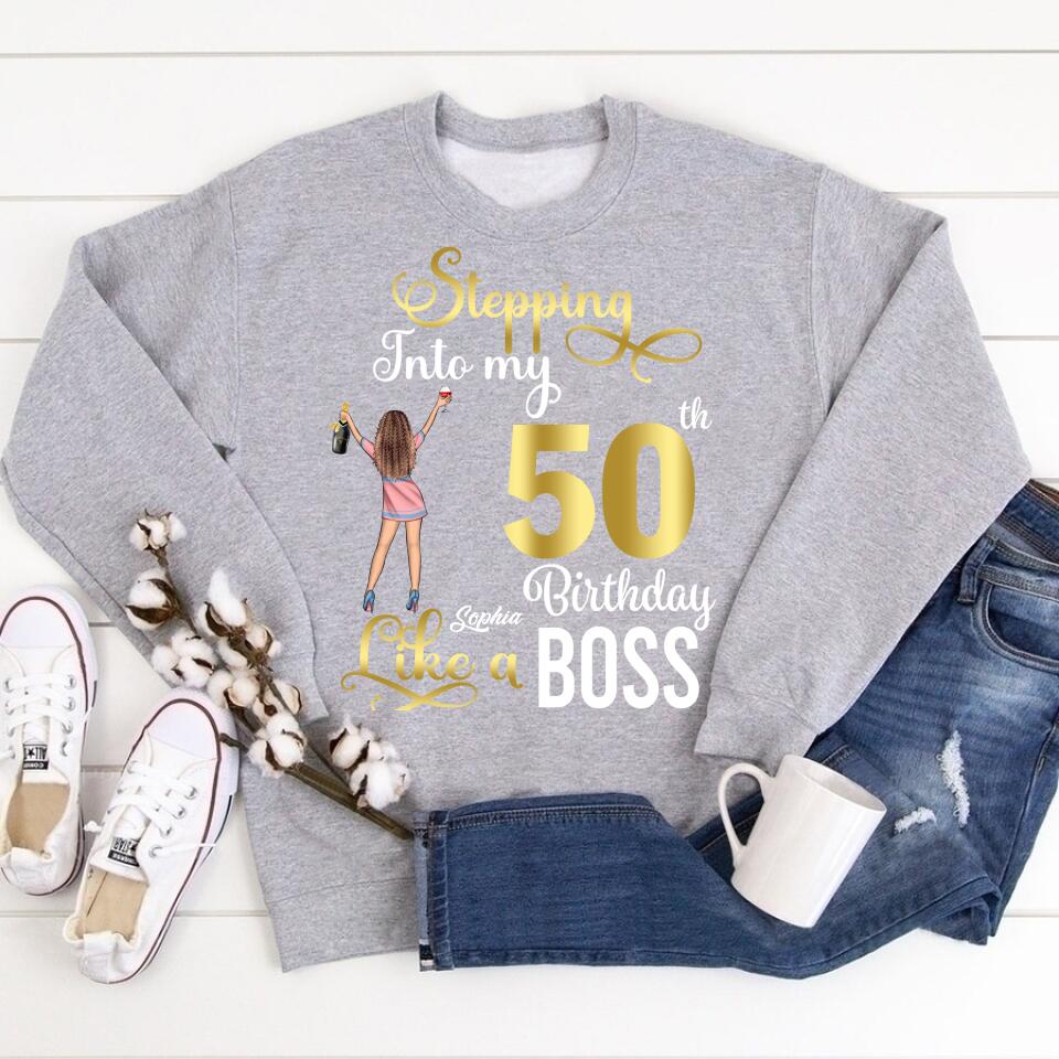 50th Birthday Shirts, Custom Birthday Shirts, Turning 50 Shirt, Gifts For Women Turning 50, 50 And Fabulous Shirt, 1972 Shirt, 50th Birthday Shirts For Her