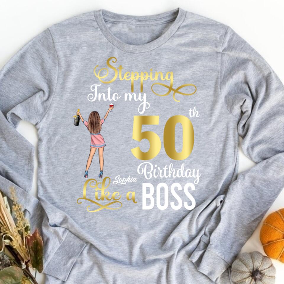 50th Birthday Shirts, Custom Birthday Shirts, Turning 50 Shirt, Gifts For Women Turning 50, 50 And Fabulous Shirt, 1972 Shirt, 50th Birthday Shirts For Her