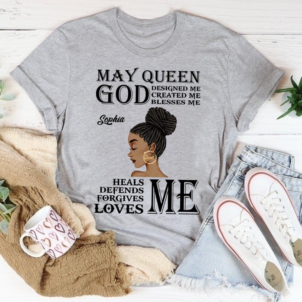 May Birthday Shirt, Custom Birthday Shirt, Queens Born In May, May Birthday Gifts, May Shirts For Woman