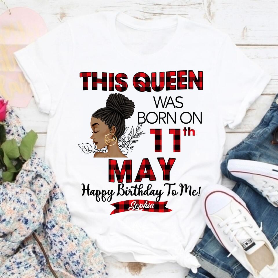 May Birthday Shirt, Custom Birthday Shirt, Queens Born In May, May Birthday Gifts, May Shirts For Woman