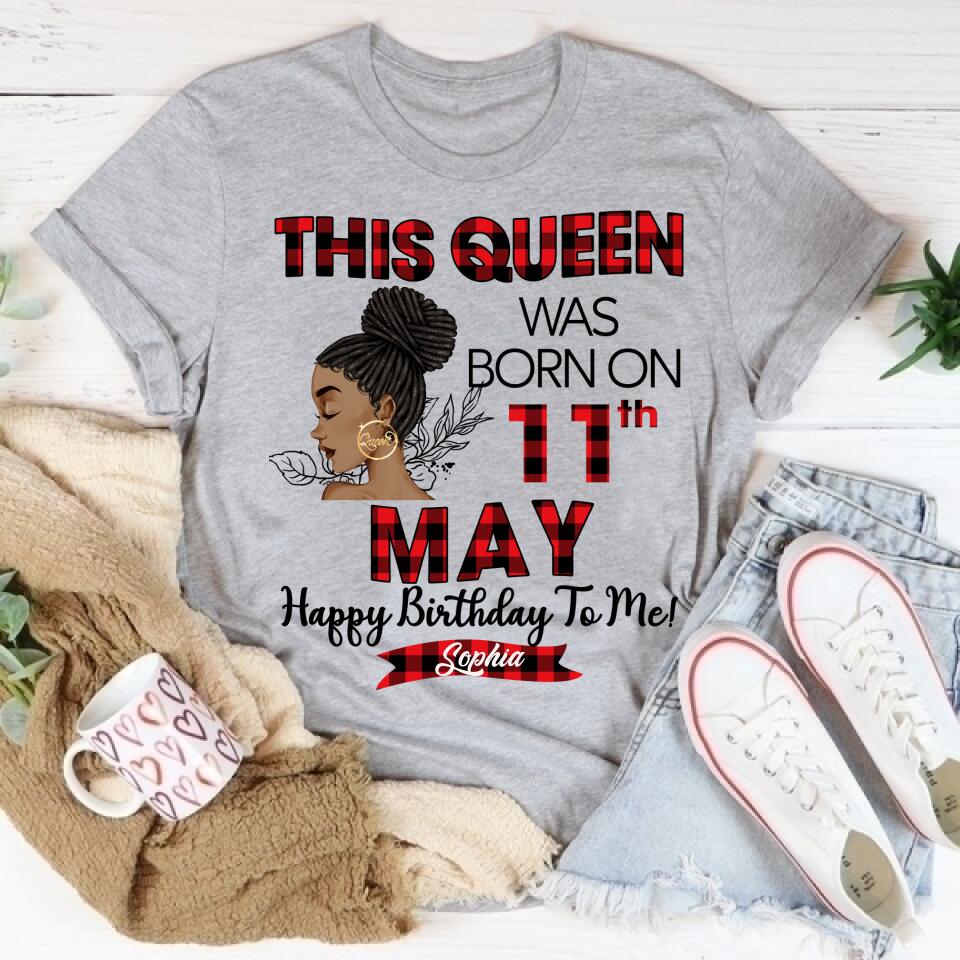 May Birthday Shirt, Custom Birthday Shirt, Queens Born In May, May Birthday Gifts, May Shirts For Woman