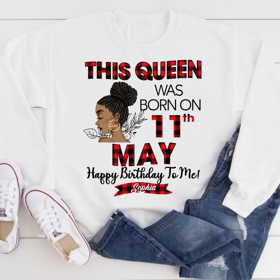 May Birthday Shirt, Custom Birthday Shirt, Queens Born In May, May Birthday Gifts, May Shirts For Woman