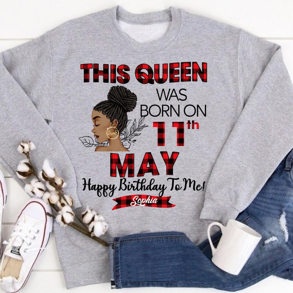 May Birthday Shirt, Custom Birthday Shirt, Queens Born In May, May Birthday Gifts, May Shirts For Woman