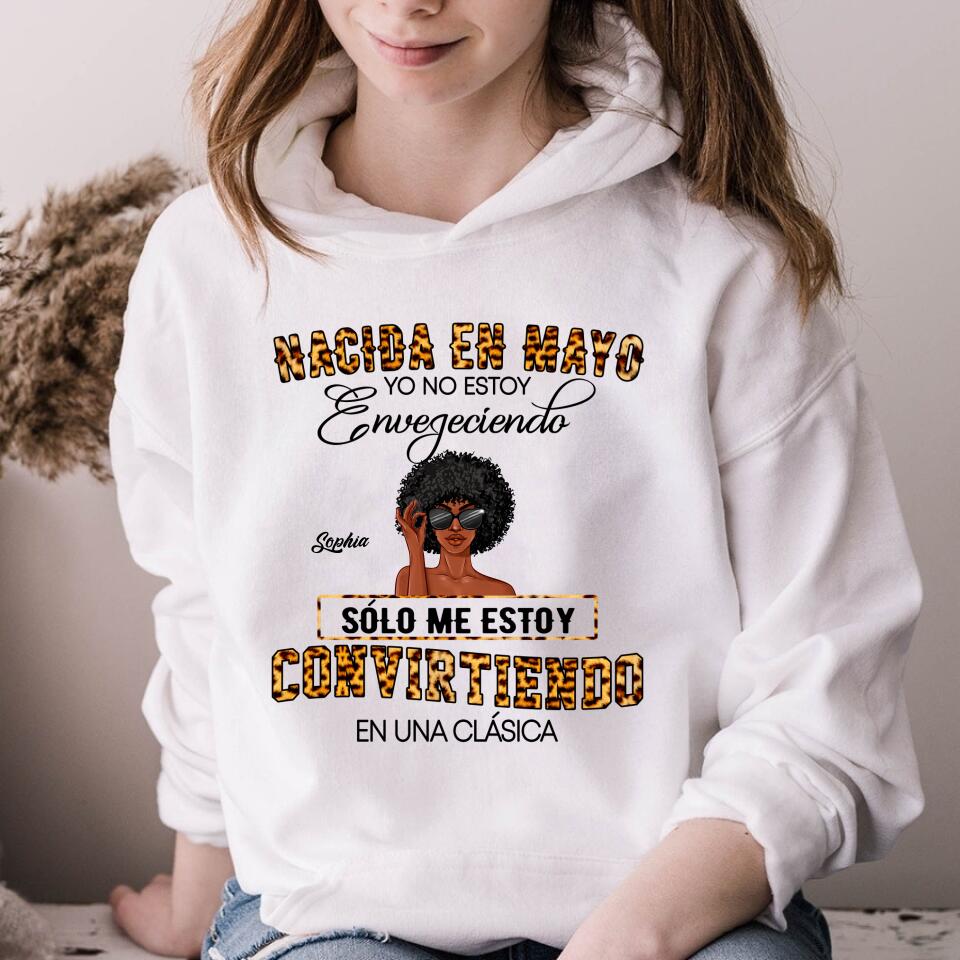 Camisa De Cumpleaños De Mayo, Camisa De Cumpleaños Personalizada, Reinas Nacidas En Mayo, Regalos De Cumpleaños De Mayo, Camisas De Mayo Para Mujeres