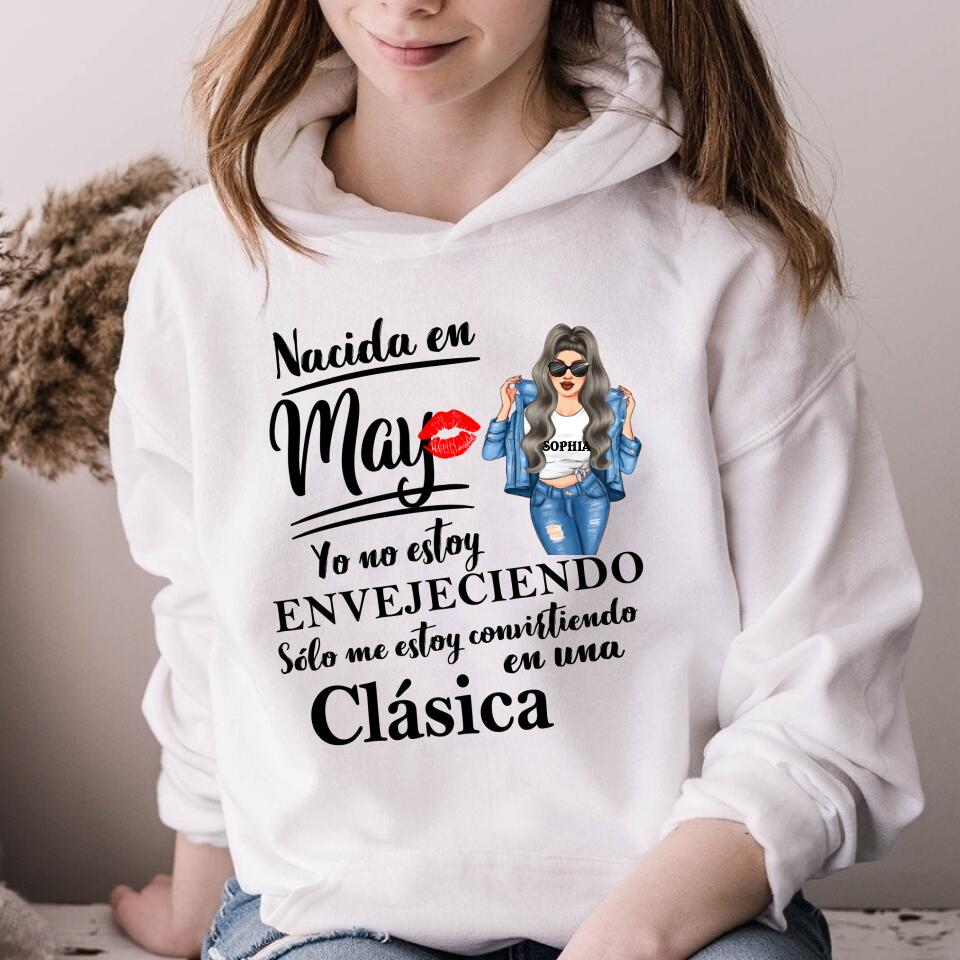 Camisa De Cumpleaños De Mayo, Camisa De Cumpleaños Personalizada, Reinas Nacidas En Mayo, Regalos De Cumpleaños De Mayo, Camisas De Mayo Para Mujeres