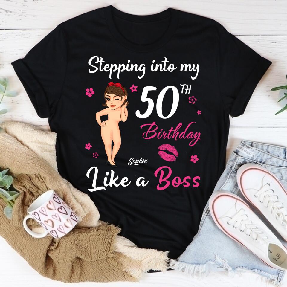 50th Birthday Shirts, Custom Birthday Shirts, Turning 50 Shirt, Gifts For Women Turning 50, 50 And Fabulous Shirt, 1972 Shirt, 50th Birthday Shirts For Her