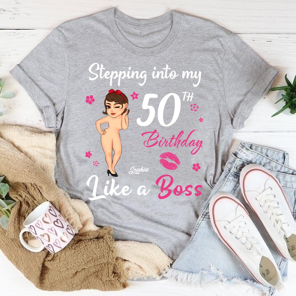 50th Birthday Shirts, Custom Birthday Shirts, Turning 50 Shirt, Gifts For Women Turning 50, 50 And Fabulous Shirt, 1972 Shirt, 50th Birthday Shirts For Her