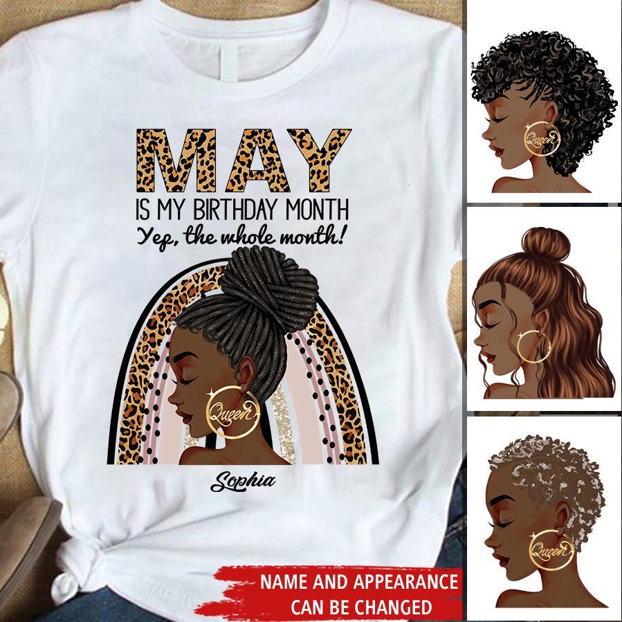 May Birthday Shirt, Custom Birthday Shirt, Queens Born In May, May Birthday Gifts, May Shirts For Woman