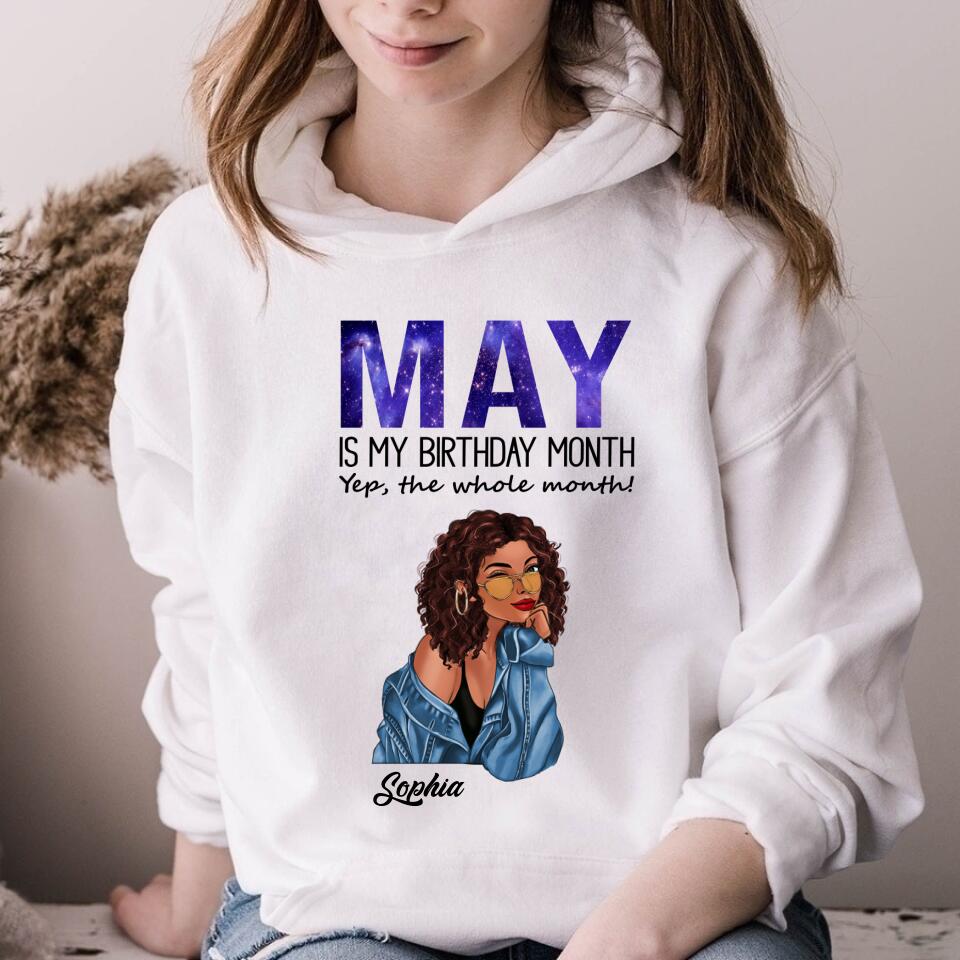 May Birthday Shirt, Custom Birthday Shirt, Queens Born In May, May Birthday Gifts, May Shirts For Woman