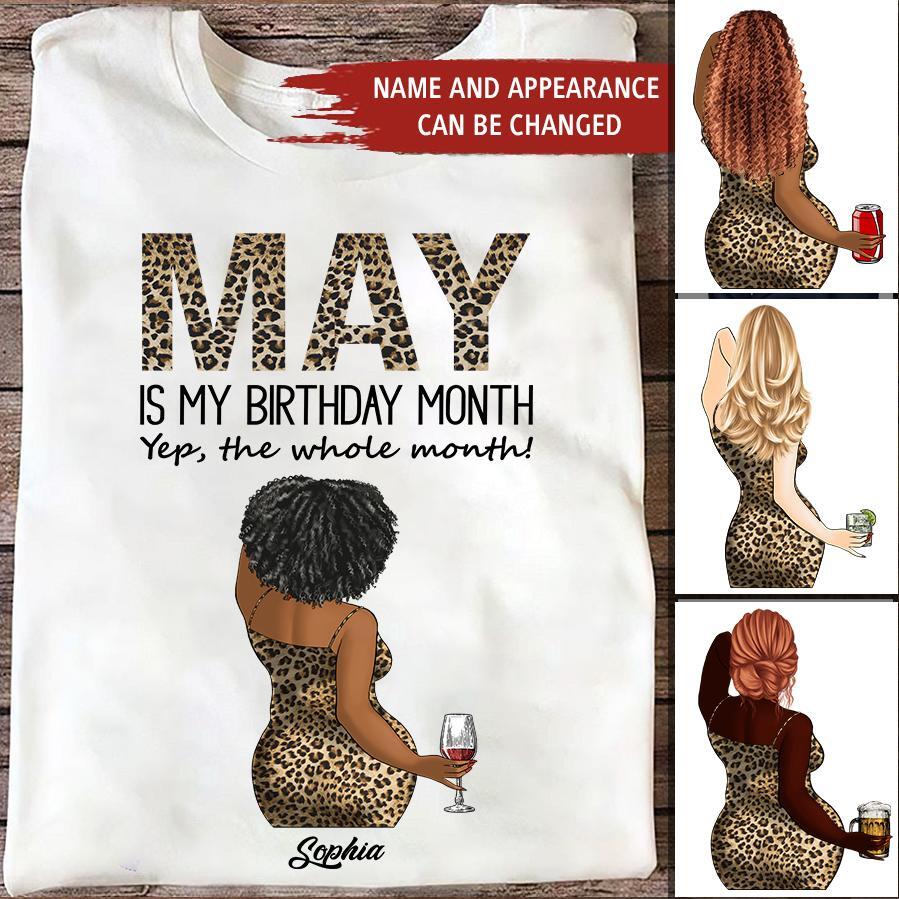 May Birthday Shirt, Custom Birthday Shirt, Queens Born In May, May Birthday Gifts, May Shirts For Woman