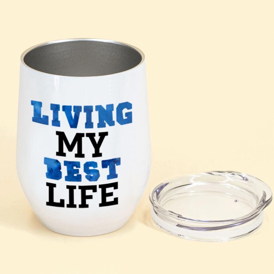 Personalized Wine Tumbler - Birthday Gift For May Queen, May birthday gifts, May birthday gift idea for her