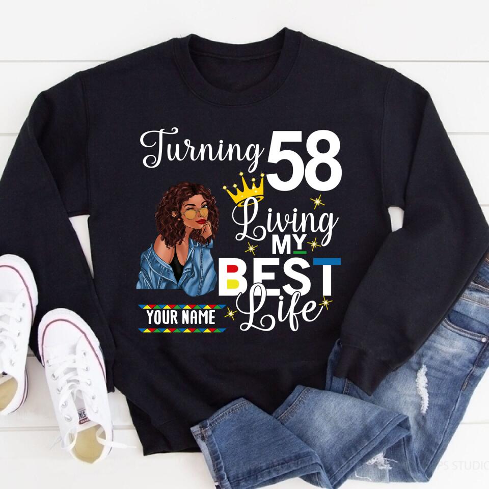 Custom Birthday Shirts, Chapter 58, Fabulous Since 1964 58th Birthday Unique T Shirt For Woman, Her Gifts For 58 Years Old, Turning 58 Birthday Cotton Shirt