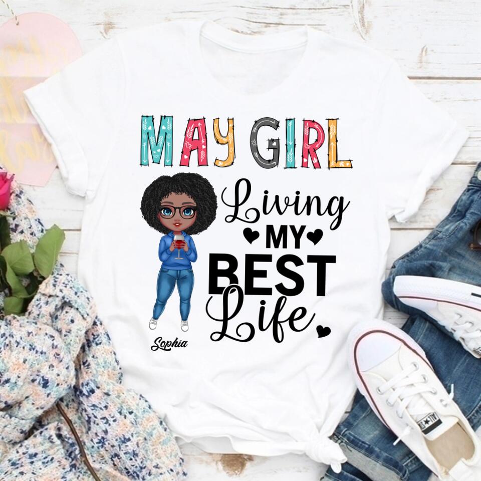 May Birthday Shirt, Custom Birthday Shirt, Queens Born In May, May Birthday Gifts, May Shirts For Woman