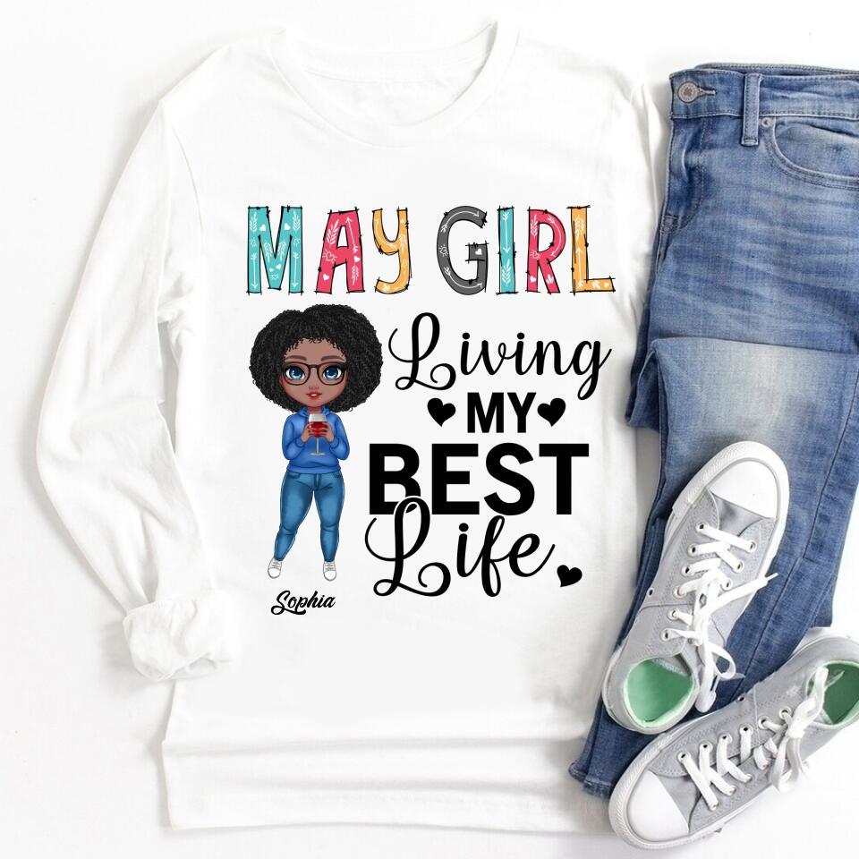 May Birthday Shirt, Custom Birthday Shirt, Queens Born In May, May Birthday Gifts, May Shirts For Woman