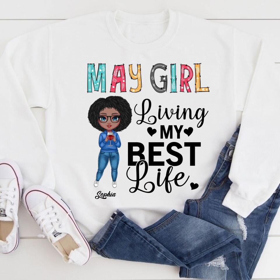May Birthday Shirt, Custom Birthday Shirt, Queens Born In May, May Birthday Gifts, May Shirts For Woman