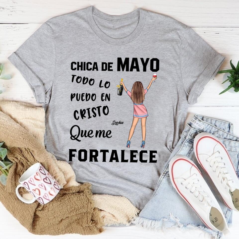 Camisa De Cumpleaños De Mayo, Camisa De Cumpleaños Personalizada, Reinas Nacidas En Mayo, Regalos De Cumpleaños De Mayo, Camisas De Mayo Para Mujeres