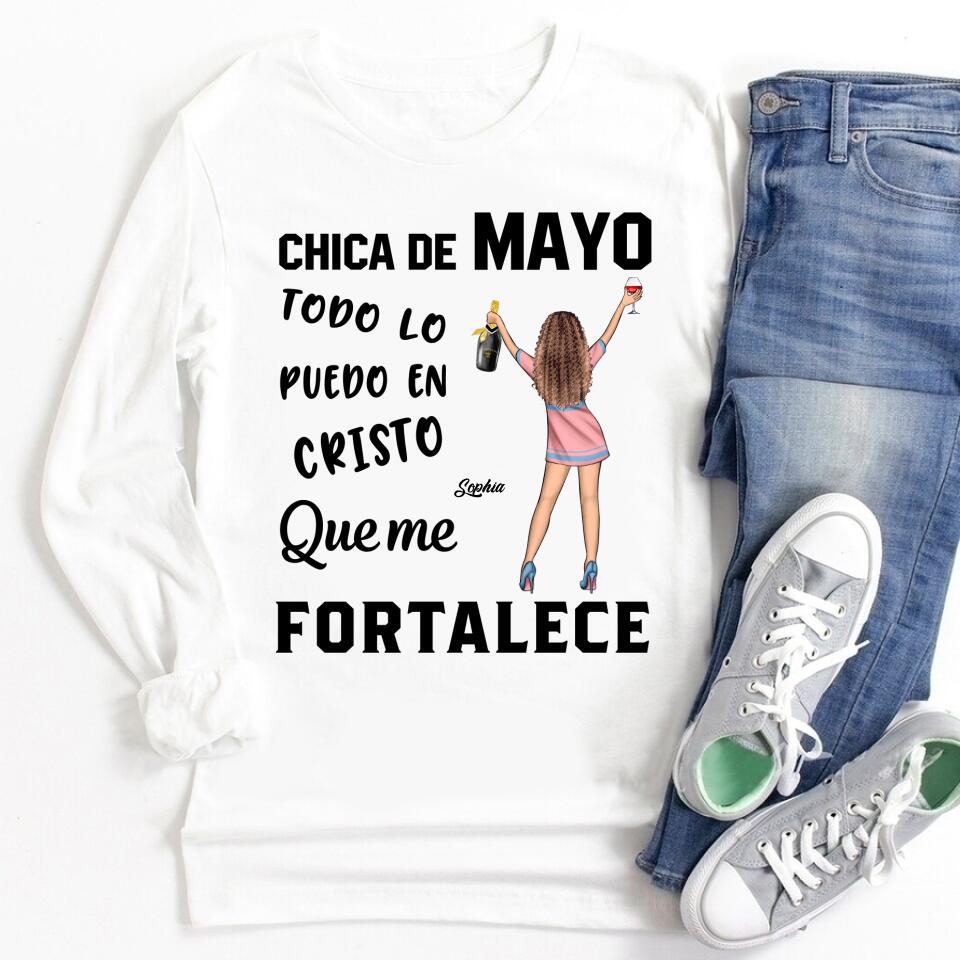 Camisa De Cumpleaños De Mayo, Camisa De Cumpleaños Personalizada, Reinas Nacidas En Mayo, Regalos De Cumpleaños De Mayo, Camisas De Mayo Para Mujeres