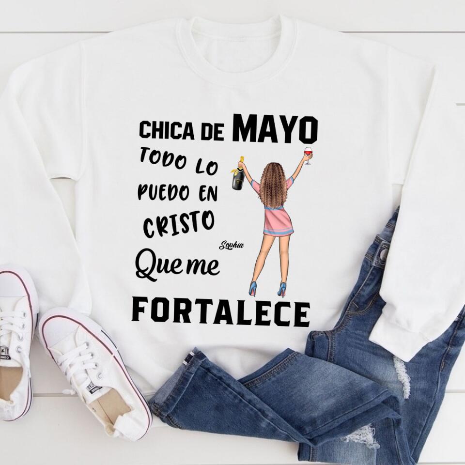 Camisa De Cumpleaños De Mayo, Camisa De Cumpleaños Personalizada, Reinas Nacidas En Mayo, Regalos De Cumpleaños De Mayo, Camisas De Mayo Para Mujeres