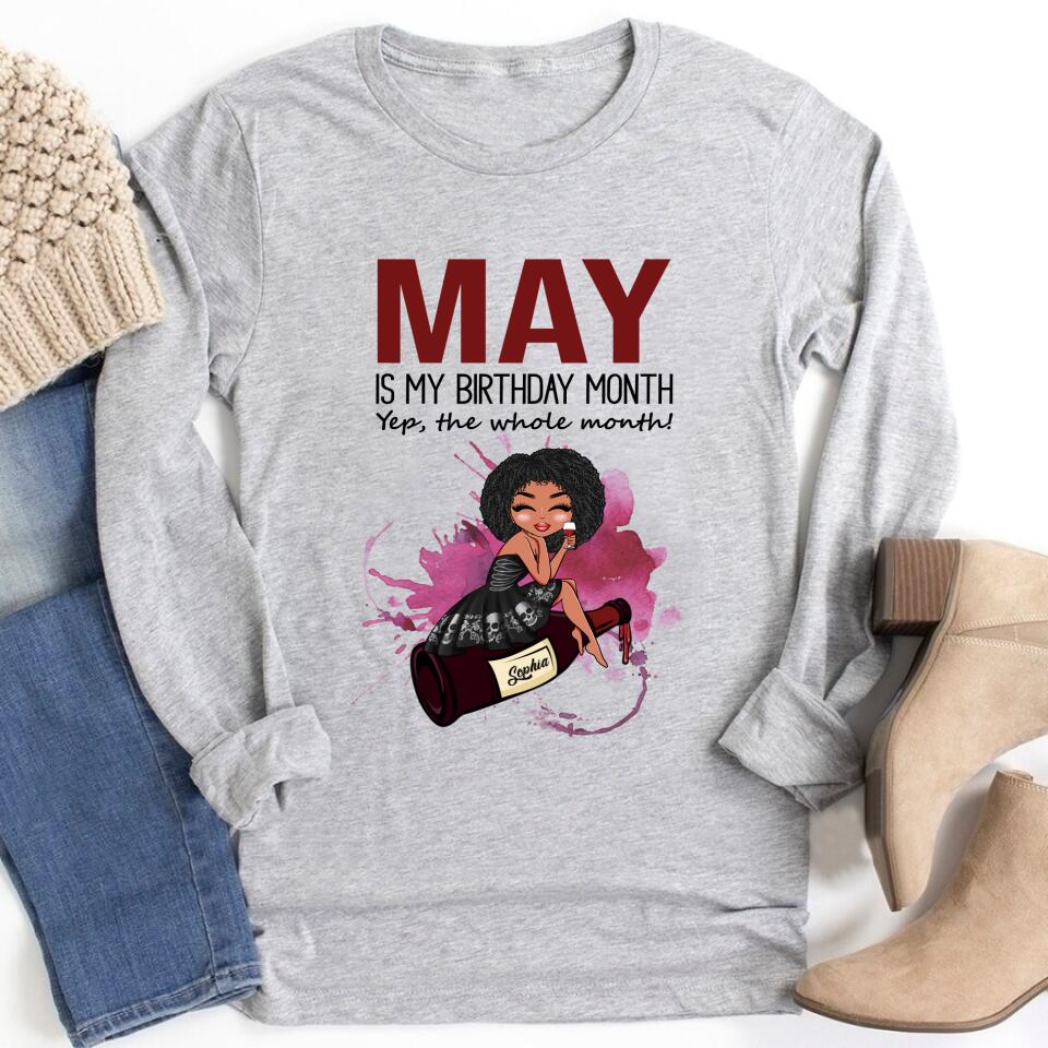 May Birthday Shirt, Custom Birthday Shirt, Queens Born In May, May Birthday Gifts, May Shirts For Woman