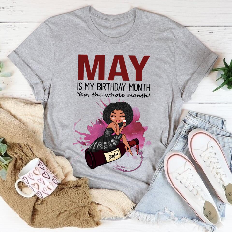 May Birthday Shirt, Custom Birthday Shirt, Queens Born In May, May Birthday Gifts, May Shirts For Woman