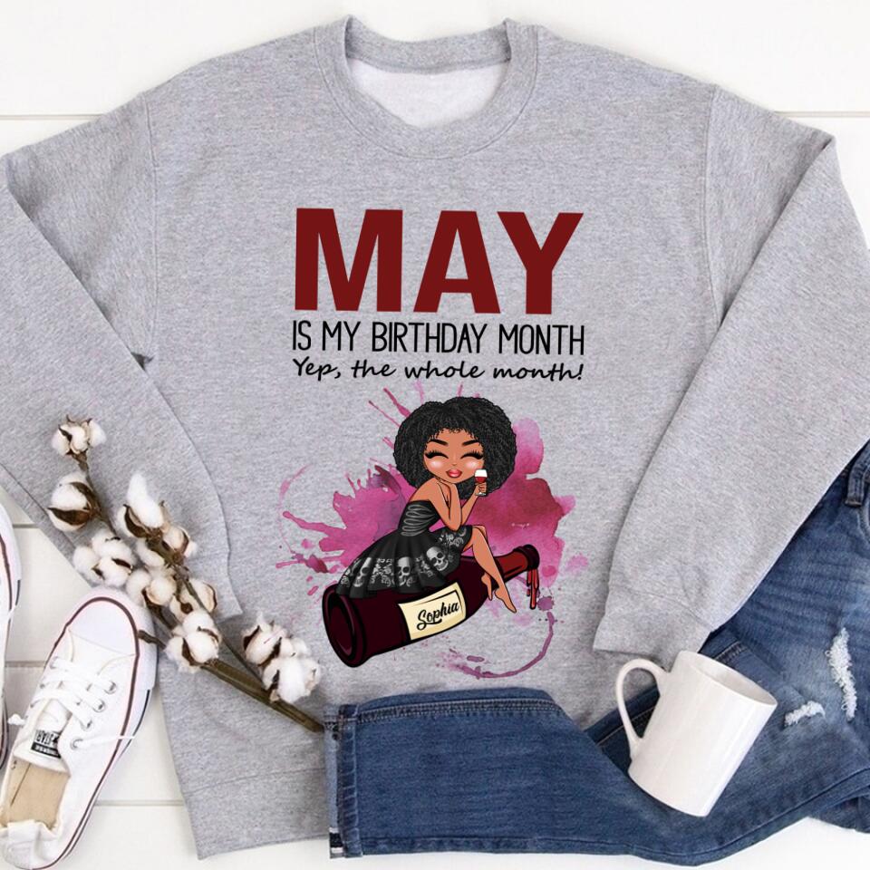May Birthday Shirt, Custom Birthday Shirt, Queens Born In May, May Birthday Gifts, May Shirts For Woman