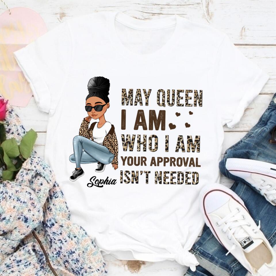 May Birthday Shirt, Custom Birthday Shirt, Queens Born In May, May Birthday Gifts, May Shirts For Woman