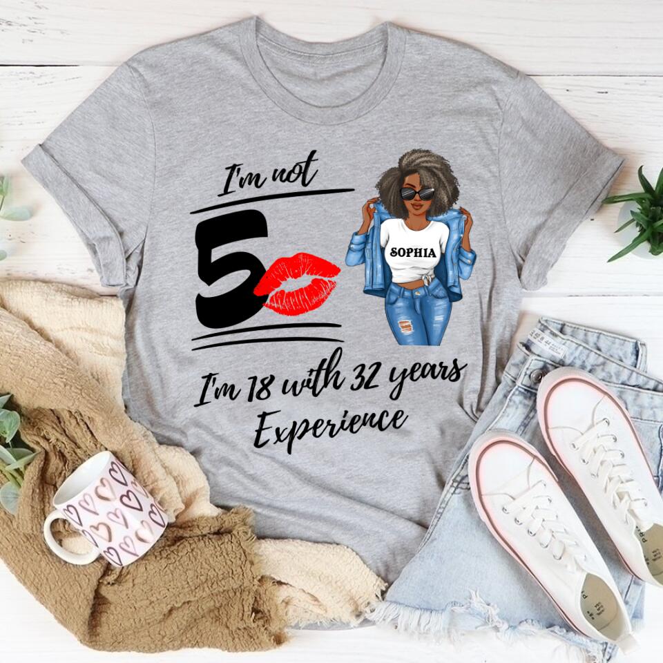 50th Birthday Shirts, Custom Birthday Shirts, Turning 50 Shirt, Gifts For Women Turning 50, 50 And Fabulous Shirt, 1972 Shirt, 50th Birthday Shirts For Her