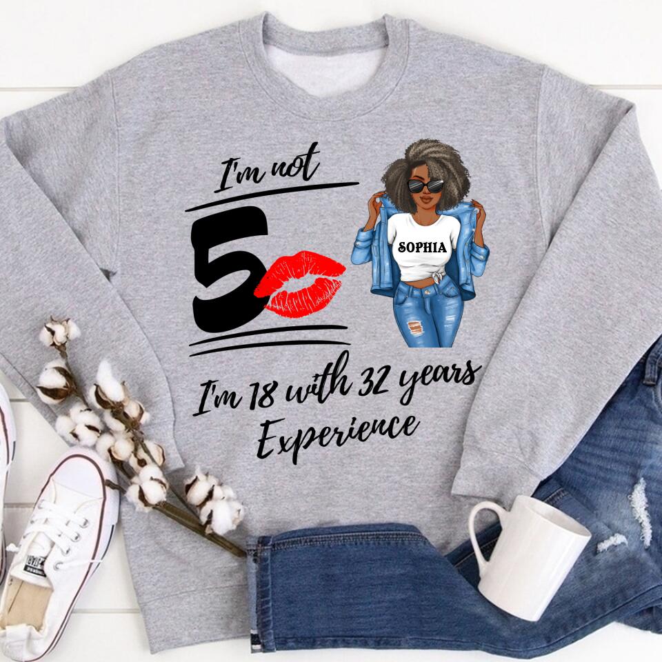 50th Birthday Shirts, Custom Birthday Shirts, Turning 50 Shirt, Gifts For Women Turning 50, 50 And Fabulous Shirt, 1972 Shirt, 50th Birthday Shirts For Her