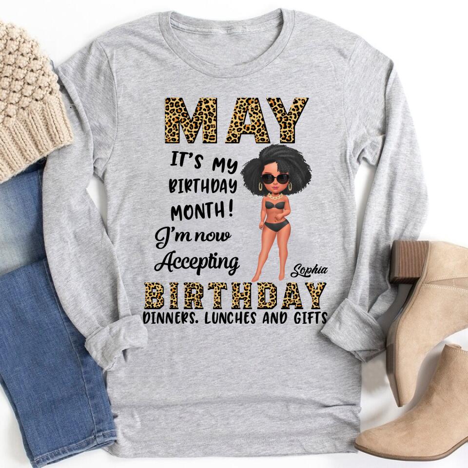 May Birthday Shirt, Custom Birthday Shirt, Queens Born In May, May Birthday Gifts, May Shirts For Woman