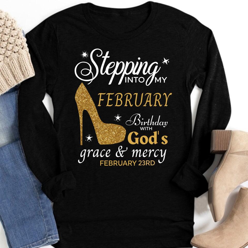 Custom February Birthday Shirt For Woman, Queens Are Born In February Gifts, Melanin Afro Woman Shirt, Black Girl Tee, Afro Queen Gift