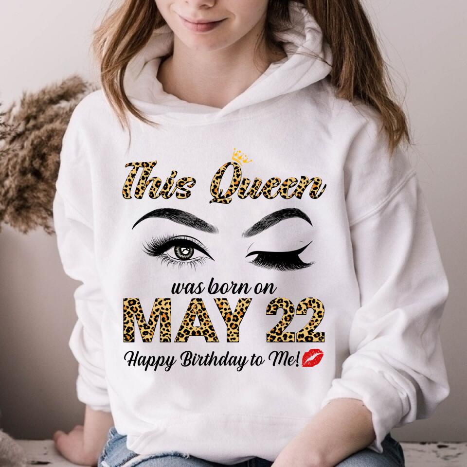 May Birthday Shirt, Custom Birthday Shirt, Queens Born In May, May Birthday Gifts, May Shirts For Woman