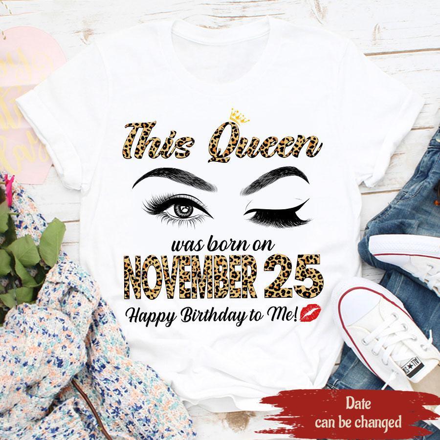 Custom November Birthday Shirt For Woman, Queens are Born In November Gifts, Melanin Afro Woman Shirt, Black Girl Tee, Afro Queen Gift
