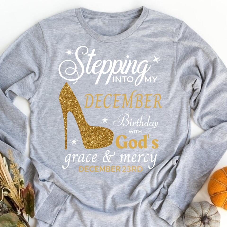 December Birthday Shirt, Custom Birthday Shirt, Queens Born In December, December Birthday Shirts For Woman, December Birthday Gifts