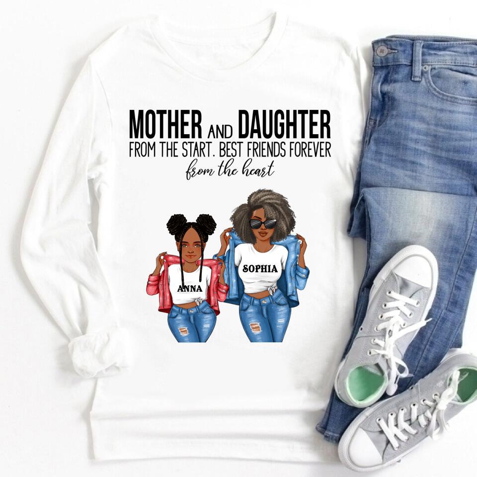 Personalized Mothers Day Shirts, Black Happy Mothers Day African American Stepmom Mothers Day Gifts , Mother‘s Day T Shirt, Bonus Mom Gifts, Mother’s Day Tee Shirts, Mother Day Gift