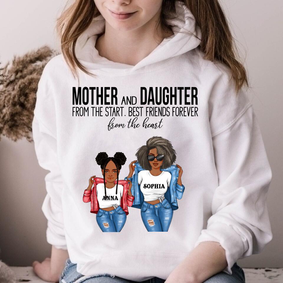 Personalized Mothers Day Shirts, Black Happy Mothers Day African American Stepmom Mothers Day Gifts , Mother‘s Day T Shirt, Bonus Mom Gifts, Mother’s Day Tee Shirts, Mother Day Gift