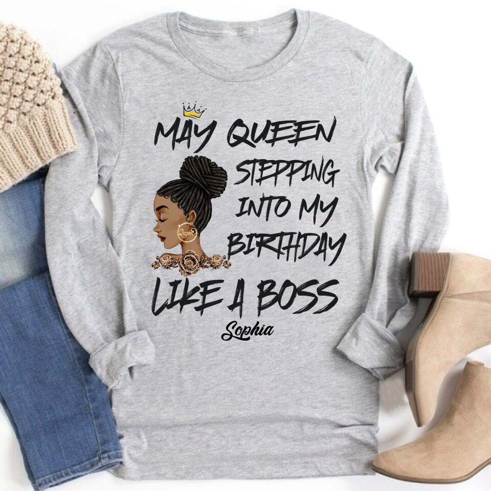 May Birthday Shirt, Custom Birthday Shirt, Queens Born In May, May Birthday Gifts, May Shirts For Woman